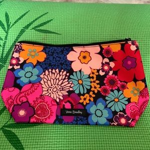 Vera Bradley large cosmetic bag.